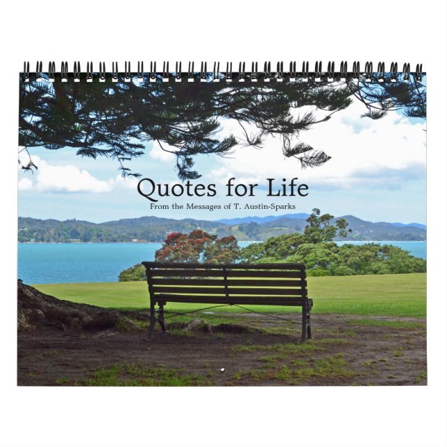 Quotes for Life Calendar Option E (Cover)