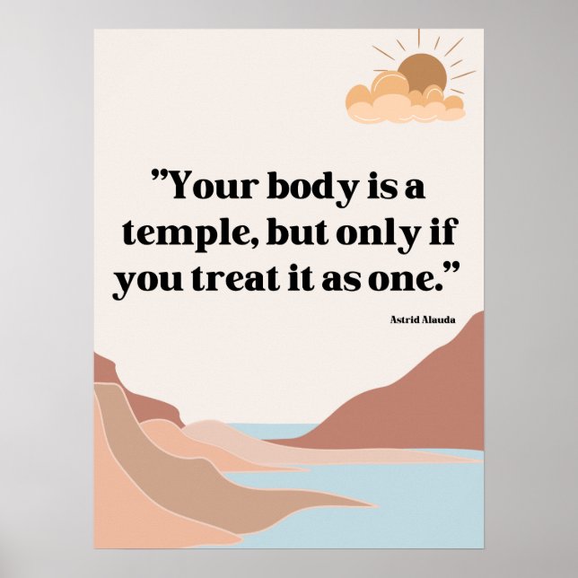 Quotes for medical center and hospital Poster (Front)