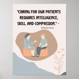 Quotes poster for hospital