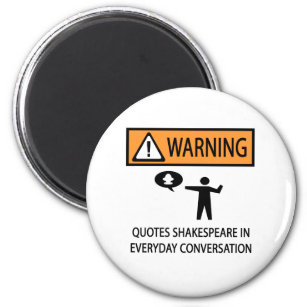 Quotes Shakespeare Magnet
