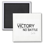 QUOTES: Sun Tzu: Greatest victory Magnet