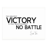 QUOTES: Sun Tzu: Greatest victory Postcard