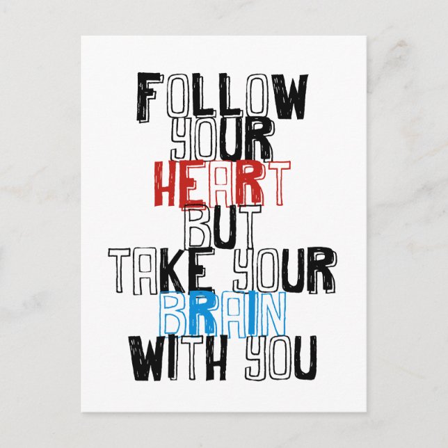 Quotes Template Postcard (Front)