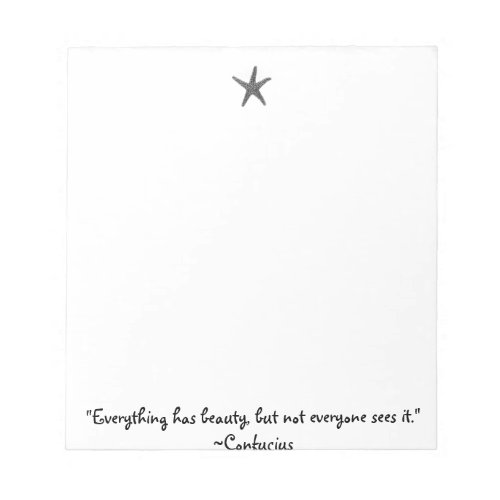 Quotes To InspireEverythingConfucius_Notepad Notepad