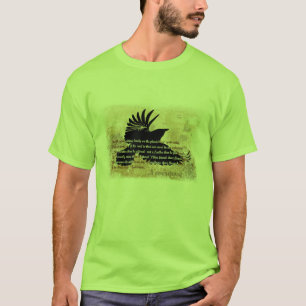 Quoth the Raven Edgar Allen Poe Nevermore poem T-Shirt