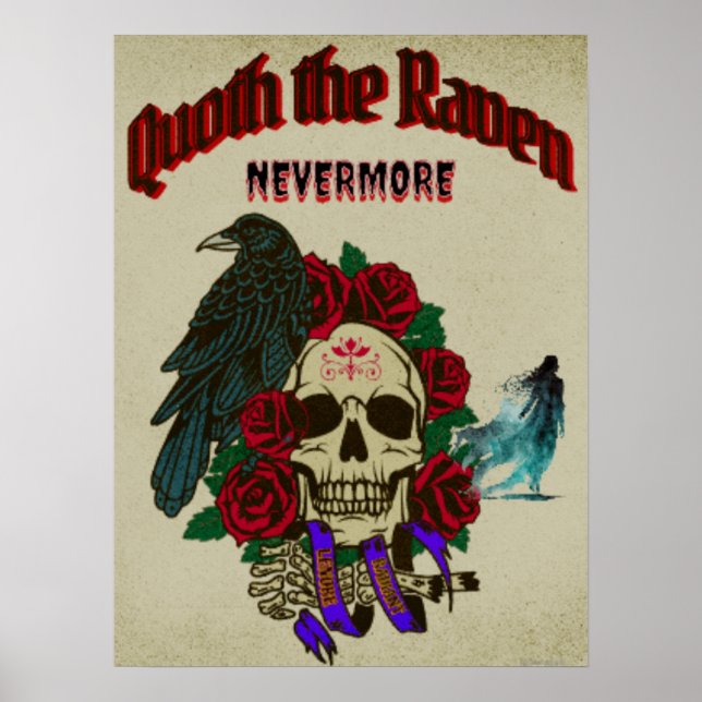 Quoth the Raven, Nevermore Poster (Front)