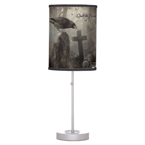 Quoth the Raven Table Lamp