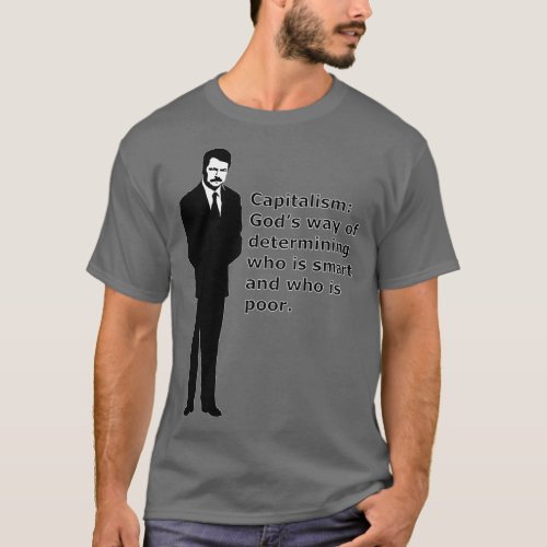 quotSwanson capitalism quotequot T_Shirt