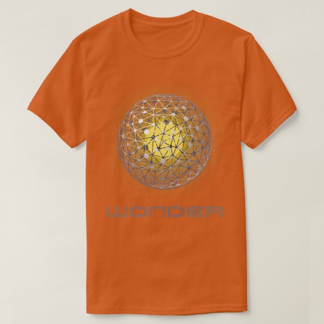 quotWonderquot Dyson sphere T-Shirt (Design Front)