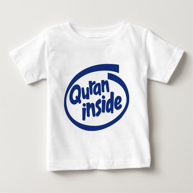 Quran Inside Baby T-Shirt (Front)