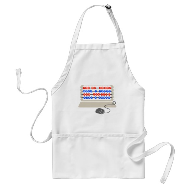 QWERTY B.C. ADULT APRON (Front)