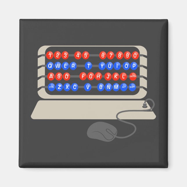 QWERTY B.C. MAGNET (Front)