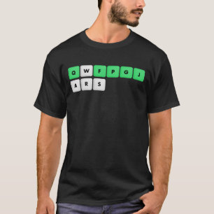 QWFPGJ WARS Geek Colemak Keyboard T-Shirt