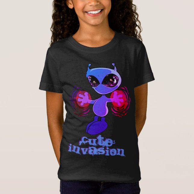 Qwiby: Cute Invasion T-Shirt (Front)