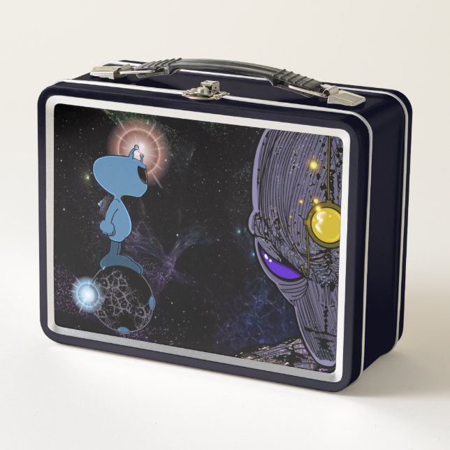 Qwiby Metal Lunch Box (Front)