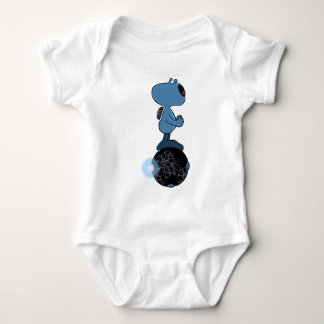 Qwiby on his Sphere Rider Baby Bodysuit
