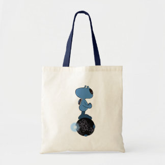 Qwiby on his Sphere Rider Tote Bag