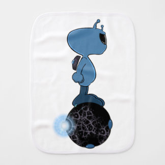 Qwiby's Sphere Rider Baby Burp Cloth