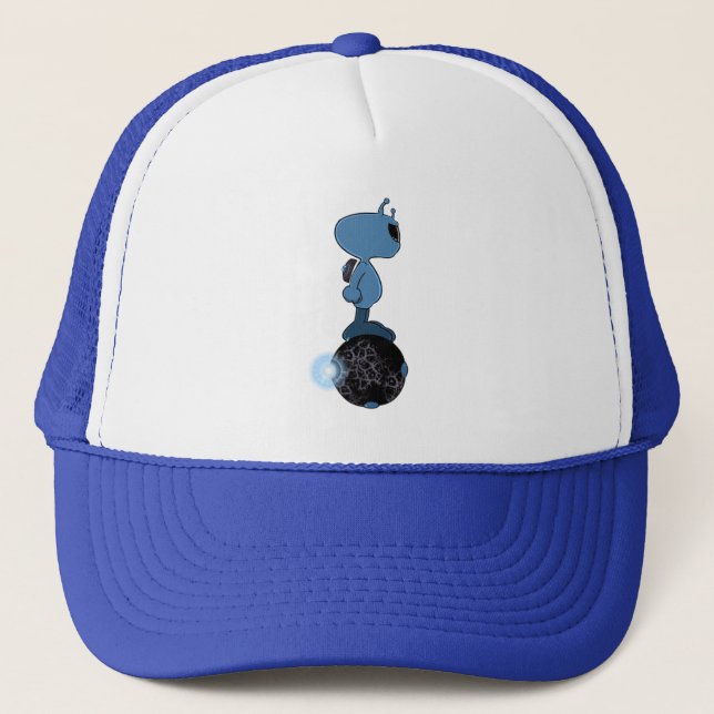 Qwiby's Sphere Rider trucker hat (Front)