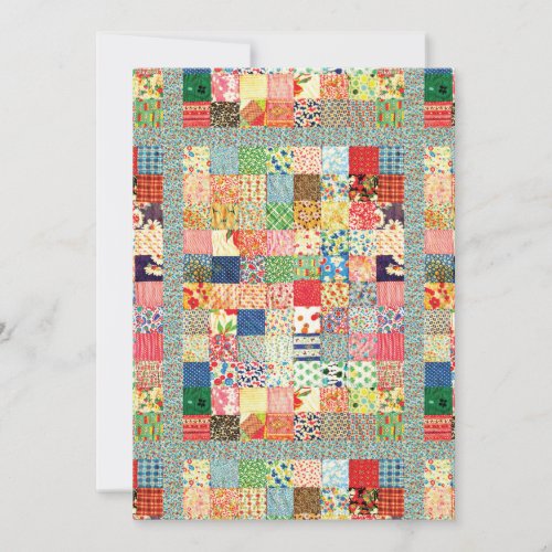 QWL Patchwork Quilt COLORFUL PATTERN BACKGROUND HO