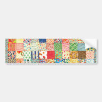 QWL Patchwork Quilt COLORFUL PATTERN BACKGROUND HO