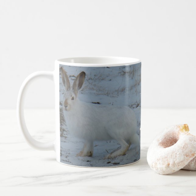 R23 Snowshoe Hare Coffee Mug (With Donut)