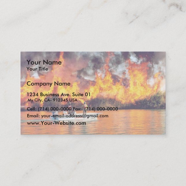 r2-az-imr-prescribed fire ignited by boat business card (Front)