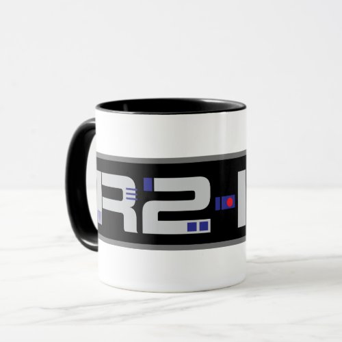R2_D2 Character Name Graphic Mug