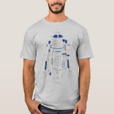 | T-Shirt R2-D2 Star Wars Zazzle Logo