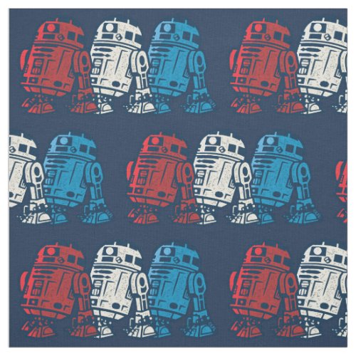 R2_D2 Red White and Blue Fabric