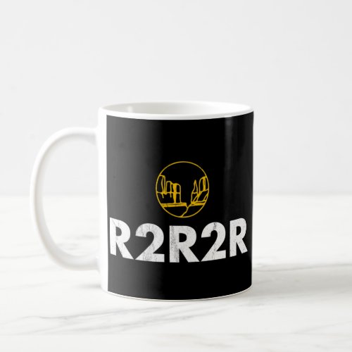R2R2R Grand Canyon Hike Run  Coffee Mug