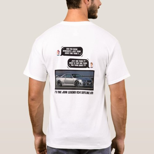 R34 Skyline GTR T_Shirt