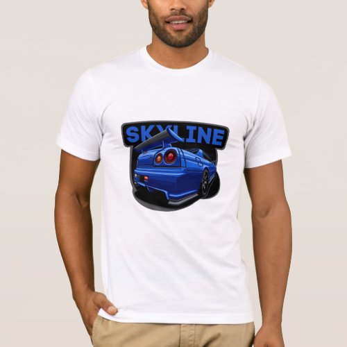 R34 Skyline GTR T_Shirt
