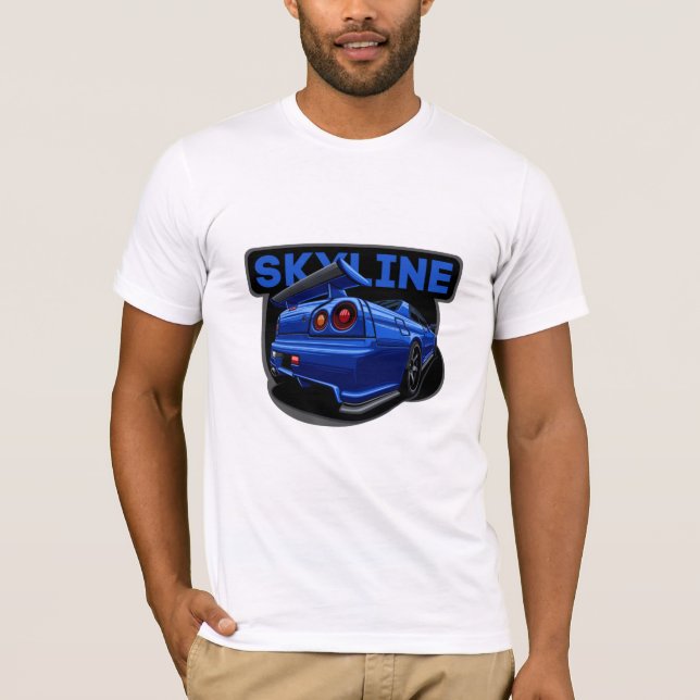 R34 Skyline GTR T-Shirt (Front)