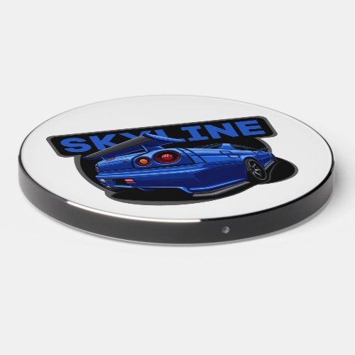 R34 Skyline GTR Wireless Charger