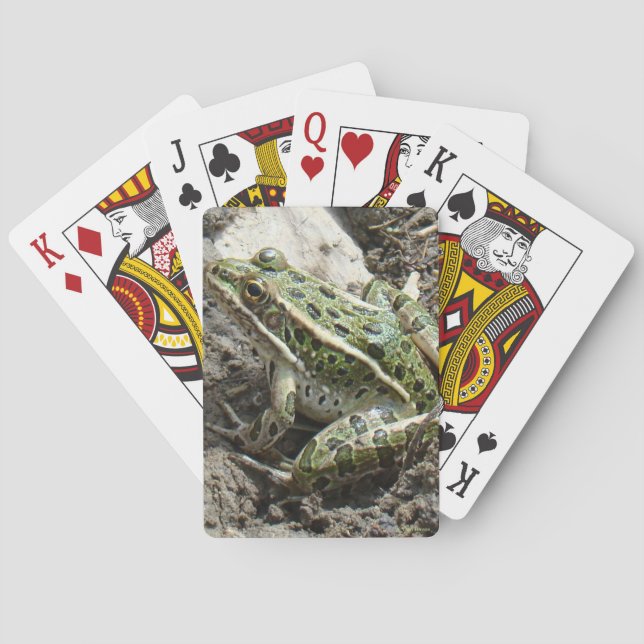 R3 Leopard Frog Poker Cards (Back)