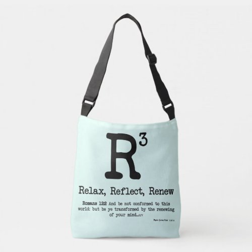 R3 Relax Reflect Renew Crossbody Bag