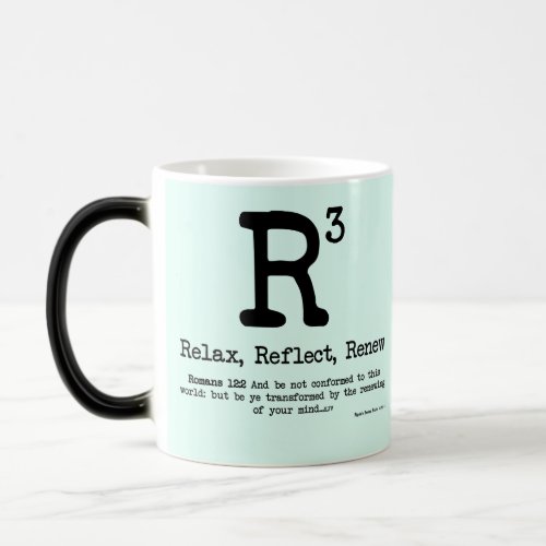 R3 Relax Reflect Renew Magic Mug