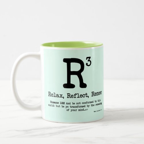 R3 Relax Reflect Renew Two_Tone Coffee Mug