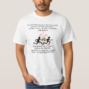 r) 5k Run for Lungs - OBAAT T-Shirt