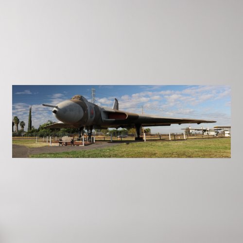 RAF Vulcan Bomber Poster