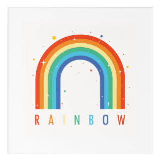 R A I N B O W ACRYLIC PRINT