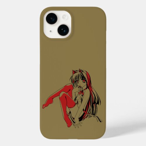 R  B Manga Neko Catgirl Furry Loli Anime Case_Mate iPhone 14 Case