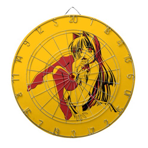 R  B Manga Neko Catgirl Furry Loli Anime Dart Board