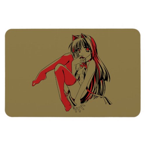 R  B Manga Neko Catgirl Furry Loli Anime Magnet