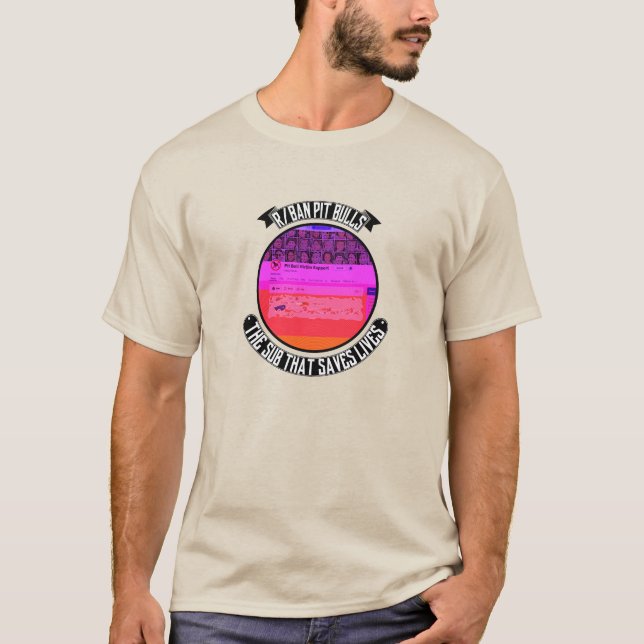 r/BanPitBulls - the sub that saves lives T-Shirt (Front)