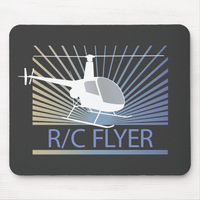 R-C Flyer Copter Mouse Pad (Front)