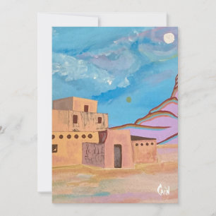 R.C. GORMAN HOME THANK YOU CARD