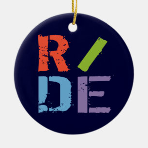R/DE II CERAMIC ORNAMENT