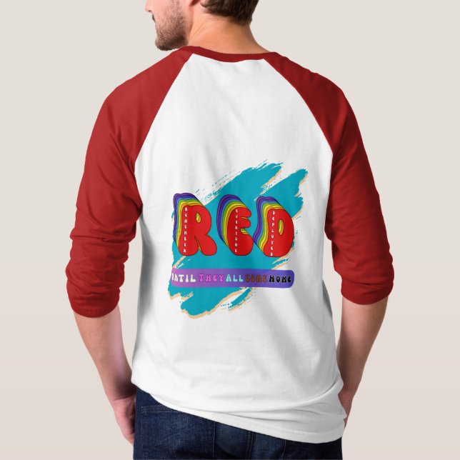 R.E.D. Pride Tee. T-Shirt (Back)